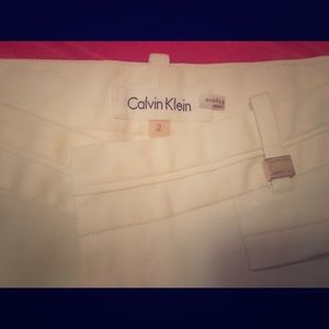 Calvin Klein pants (white)